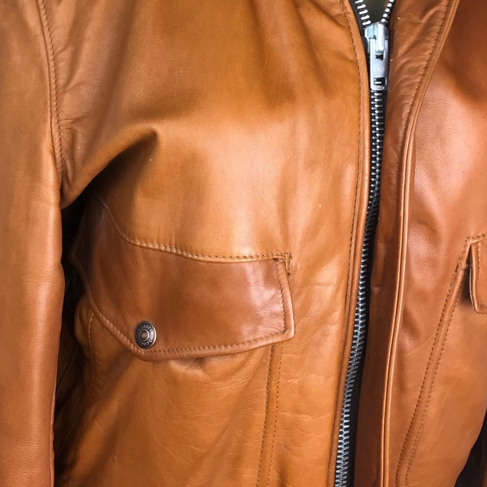 SOLD -1980’s Schott I-S 674 M-S Flight Jacket - Picture 8 of 8